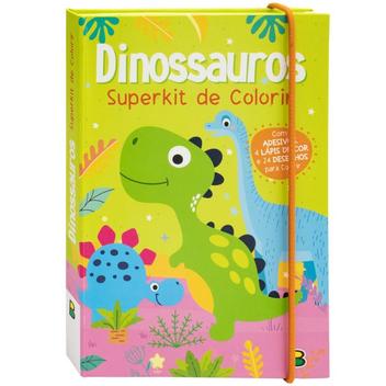 LIVRO PARA COLORIR 101 PRIMEIROS DINOSSAUROS - Brazil Color Photo - Loja de  varejo e serviços