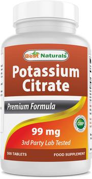 Medavita Nutrisubstance 2 Confezioni Citrato Di Potassio 99 Mg Best Naturals - 500 Compresse Per Confezione (1000 Totali), Nuovo Integratori Minerali In Compresse - Foto 6