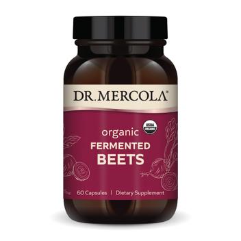 Suplemento de beterraba fermentada orgânica Dr. Mercola 60 cápsulas ...