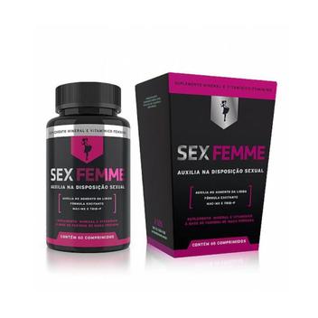 Suplemento para Aumentar a Libido Feminina Sexfemme 60comp - A sós ...