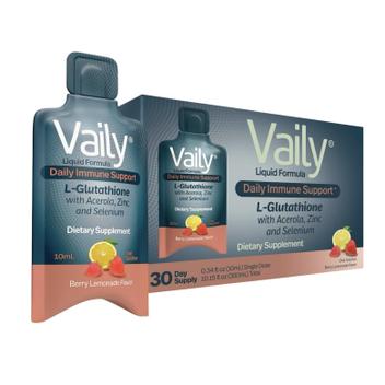 Suplemento Vaily Immune Support com glutationa líquida 860mg - Fitoterápicos