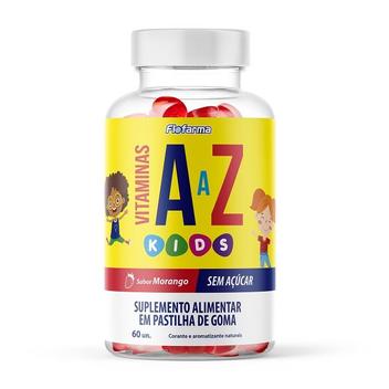 Suplemento Vitamina A-Z Kids C/60Gomas Mastigável - Flofarma - FLOPI ...