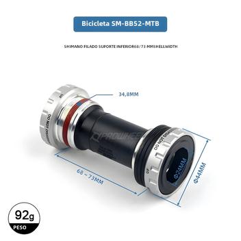 Boîtier De Pédalier Shimano Hollowtech II - VTT & Route - 68/73 Mm - Neuf