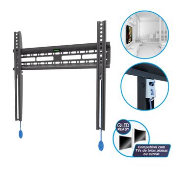 Suporte para TV Fixo 32” até 55” - LCD/LED/Curva/3D/Plasma ELG N01V4 ...