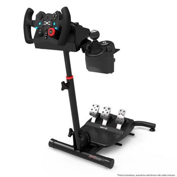 Suporte cockpit para volante logitech g25 g27 g29 g920 g923 - VELOCE  COCKPIT - Controle Simulador - Magazine Luiza