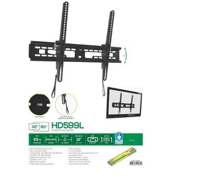 Suporte Tv Fixo Com Inclinação de 32 42 43 50 55 60 65 70 75 80 85 ...