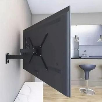 Suporte Tv Tri-Articulado 10 14 32 43 50 55 Polegadas Samsung LG ...