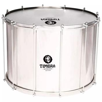 Surdo Axé Timbra 22'' X 40 Cm Alumínio Com Pele De Napa - Tamborim ...