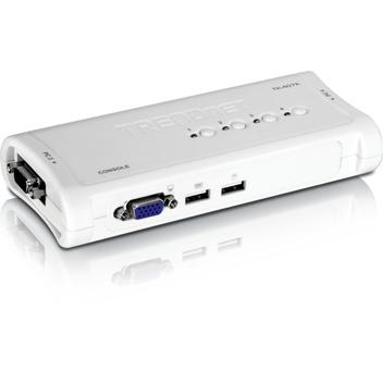 Switch KVM TRENDNET TK-407-K 4 Ports - Occasion