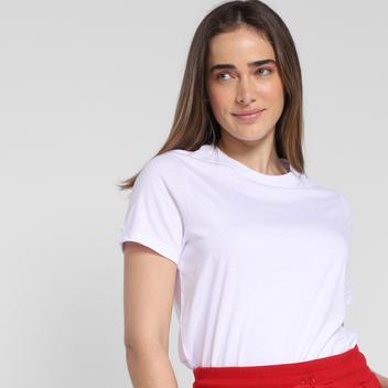 T-Shirt Hering Basic Feminina - Camiseta Feminina - Magazine Luiza