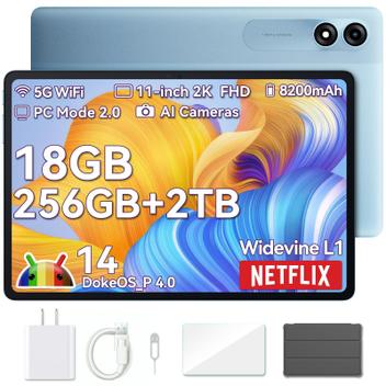 Tablet Blackview 2025 Tab 9 WiFi 11 polegadas 18 GB+256 GB Android 14 ...