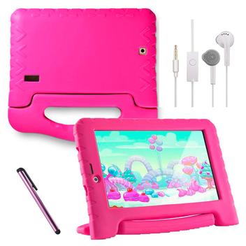 Tablet celular infantil Kid Pad Rosa 3G WIFI Dual Chip 16GB + Fone com ...