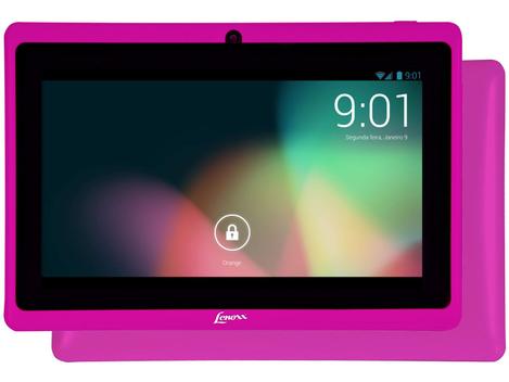 Tablet Lenoxx TB50 4GB Tela 7” Wi-Fi Android 4.0 - Câmera Integrada ...