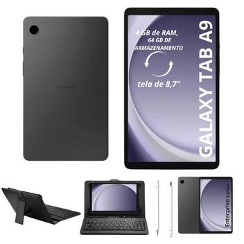 Tablet Samsung Tab 64GB 4GB RAM 4G Com Capa Teclado Caneta Exclusiva ...