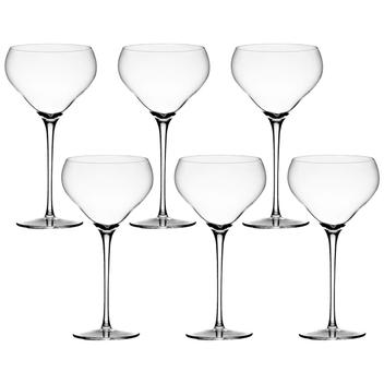 Taça De Cristal Nude Para Vinho 675 ml Fantasy 6 Peças - Taça de Vinho