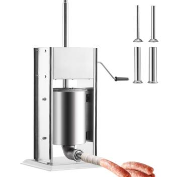 Takywep Máquina de Fazer Linguiça Inox 7L Manual Prata - Ensacadeira ...