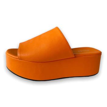Tamanco Flatform Feminino Plataforma Color - Jessica Leal Shoes
