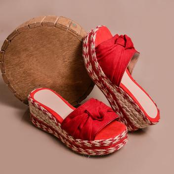 Tamanco Plataforma Juh Anabela Original - Samdar - Tamanco Feminino ...