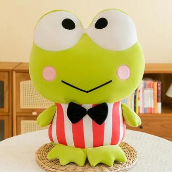 Tamanho Grande Sanrio Kero Kero Keroppi Brinquedo De Pelúcia Cavalheiro ...