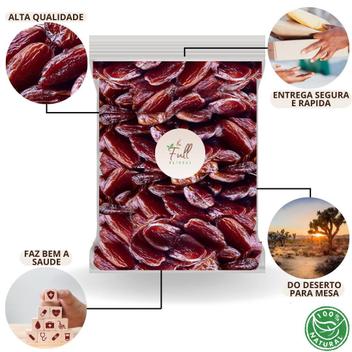 Tâmara Jumbo Sem Caroço Super Premium Importada - The Full Natural ...