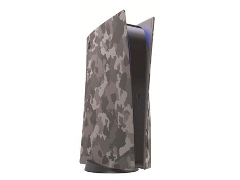 Tampa para PS5 Gray Camouflage Sony - Capa para PS5 - Magazine Luiza