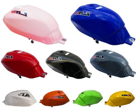 Tanque Titan 150 - Amarelo - 11 Litros Plastico Gilimoto - Tanque de ...