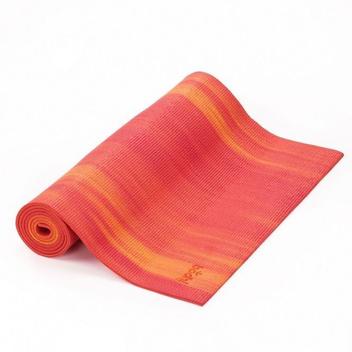 Tapete de Yoga tie dye ganges 6mm, PVC eco, confortável, yoga mat