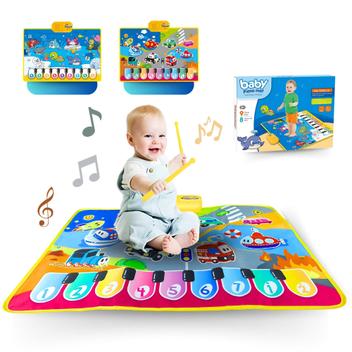 Tapete Interativo Piano Musical Brinquedo Educativo Dança - Tapete ...