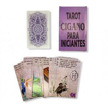 Tarot Cigano Para Iniciantes Lilás 36 Cartas e Manual - Lua Mistica ...