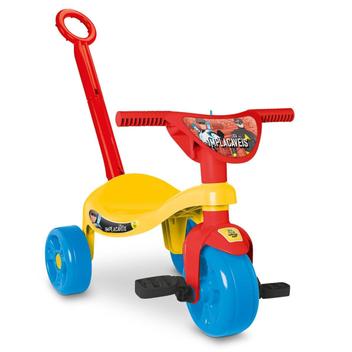 Triciclo Motoca Infantil Princesa Judy Com Haste Tchuco Samba Toys