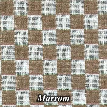 Tecido Xadrez Marrom da Fabricart em Kit de 50x150cm - Bazar Horizonte