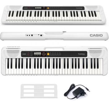 Teclado casio ct-s200we casiotone branco - Teclado Arranjador