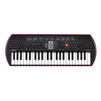 TECLADO CASIO SA-78AH2 ROSA INFANTIL - TECLADO CASIO SA-78AH2 ROSA INFANTIL  - CASIO