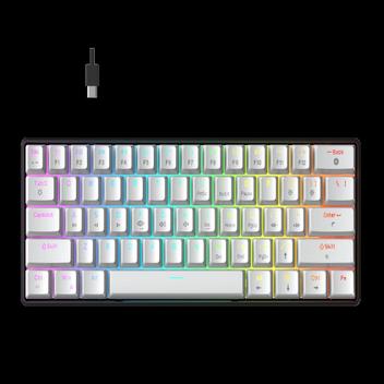 Teclado Gamer Force One Atlas 60% RGB Switch Huano Red - Teclado ...