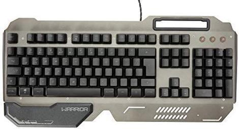 Teclado Gamer Ragnar Superfície em Metal Warrior TC222 - Crystal Informática