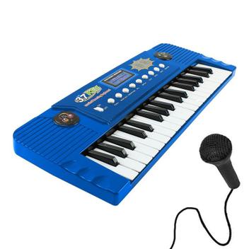 Teclado Musical Infantil C/ Microfone Musicas Tocar Cantar - MTM - Teclado  Infantil - Magazine Luiza