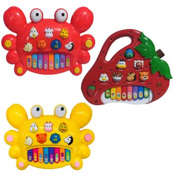 Brinquedo Musical do Bebê com Som Animal, Piano Infantil Teclado Sonoro,  Piano Elétrico, Tocando Instrumento Musical, 2 Cores - AliExpress