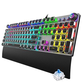 Teclado mecânico RGB para jogos Teclado mecânico profissional para jogos MOTOSPEED RGB