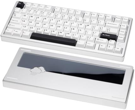 Teclado Mecânico KEEBMONKEY Rainy 75 - Switches Hmx/JWK/Violet