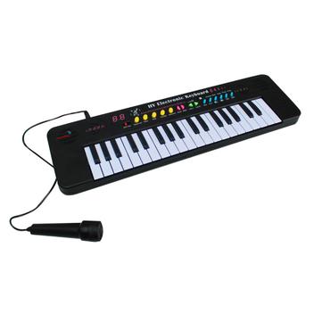 Teclado Musical Piano Infantil Com Microfone Iniciante 37 Teclas 6