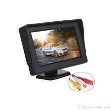 Tela Fixa Monitor Veicular 4.3 Vídeo Lcd para Câmera de Ré E-tech ...