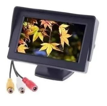Tela Fixa Monitor Veicular Painel 4.3 Para Camera De Ré - OUHAI ...