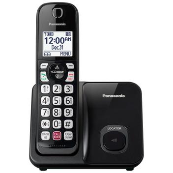 Telefone Sem Fio Panasonic KX-TGD810B com Bloqueador de Chamadas
