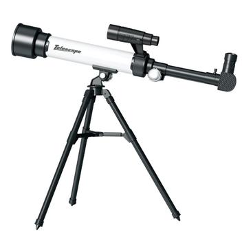 Telescopio Luneta Infantil Astronômico Tripe 360º Ocular 60x - DM Toys ...