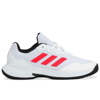 Tênis Adidas Gamecourt 2.0 Branco Vermelho e Preto - Tênis