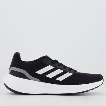 Tenis adidas feminino preto best sale e branco