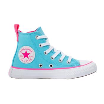 Tênis Infantil All Star Converse Chuck Taylor Hi Rosa Choque