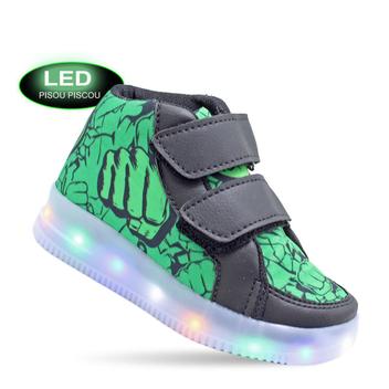 tênis de led de criança