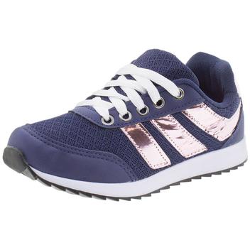 tenis azul infantil feminino