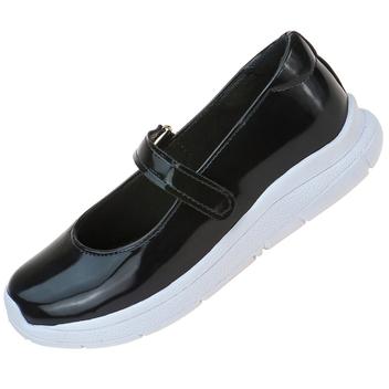 sapatos preto escolar feminino